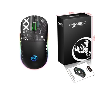 Ratón Gaming TRUMSEN T90 (Inalámbrico - 3600dpi - Negro)