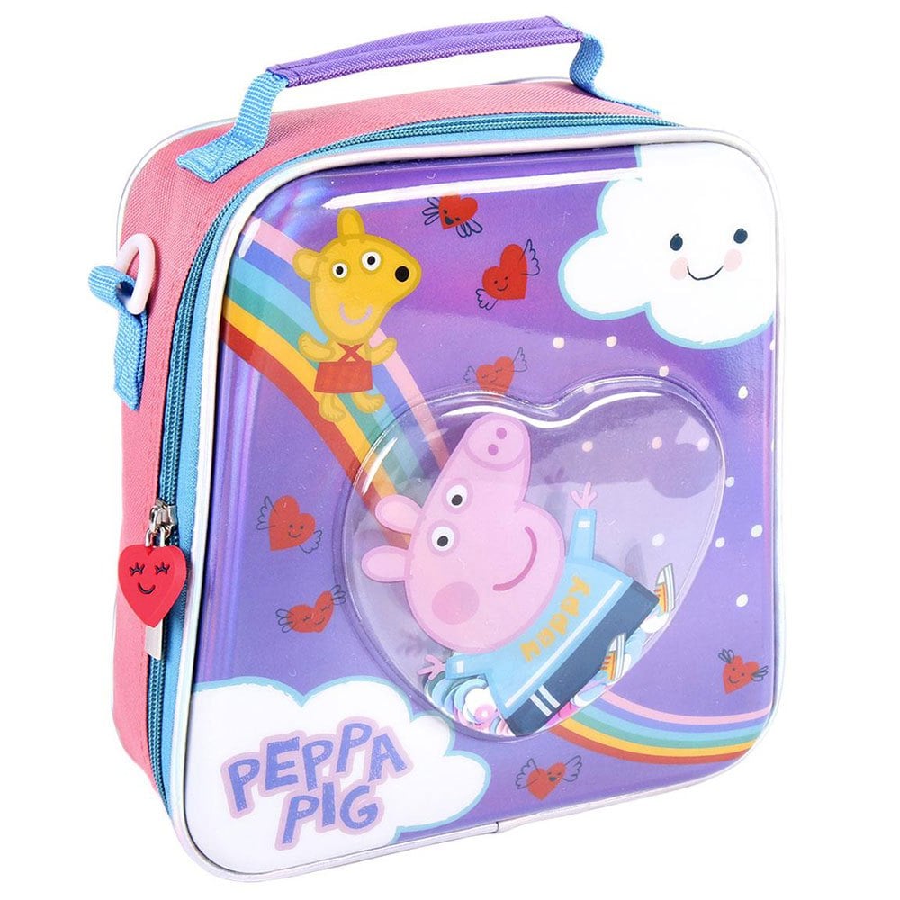 Fiambreras Cerda Group premium lunch bag peppa neceser comedor confetti 2100003460 lifes little moments merendera infantil de oficial nickelodeon para niñas morado especialmente recomendado 2 6