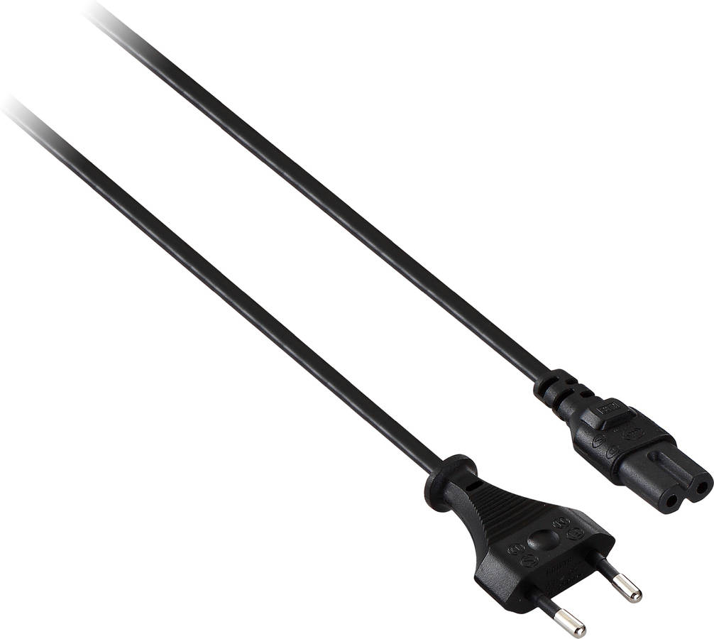 V7 Power Cable eu notebook 2m de alimentación para pc y enchufe ue iecc8 negro 2 v7e2ltpwreu02m iecc7 c7