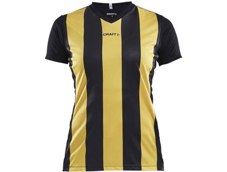 Camiseta de Mujer para Fútbol CRAFT Progress Multicolor Amarillo (S)