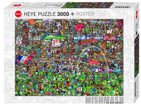 Puzzle 3000 Pcs História do Futebol (9 años)