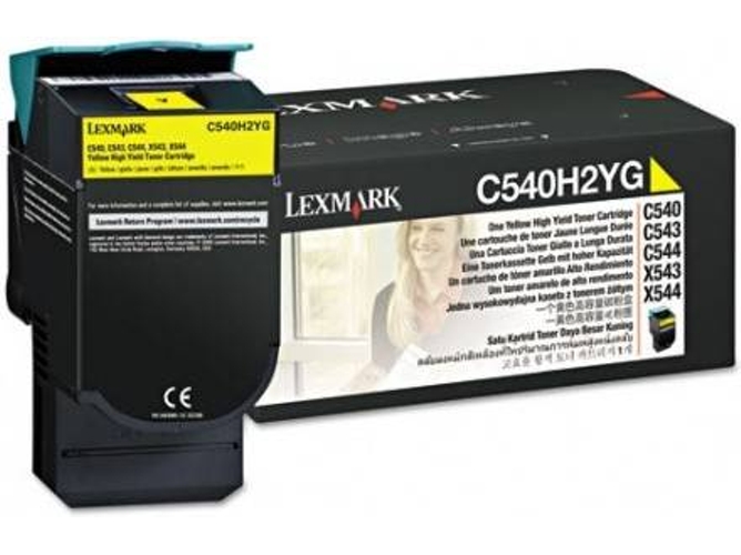 Cartucho de tóner LEXMARK C540H2YG