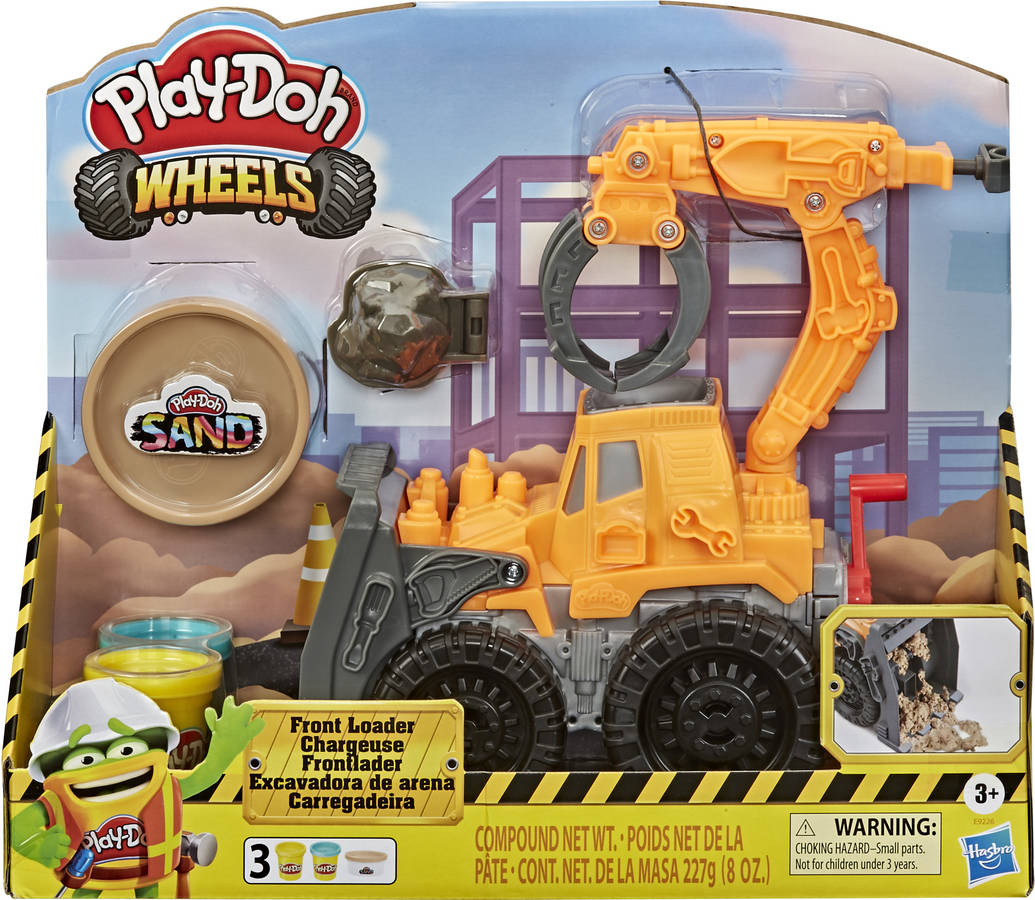 Plastilina PLAY-DOH Wheels Front Loader (Edad Mínima: 3 años)