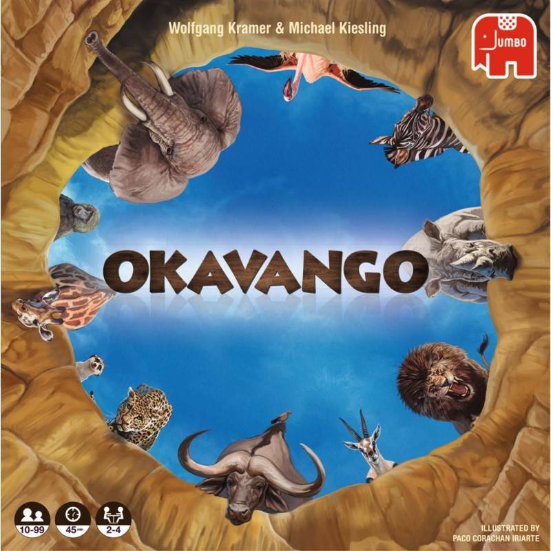 Jumbo Okavango Juego de estrategia partir 10 años jueokavango 06 mesa diset