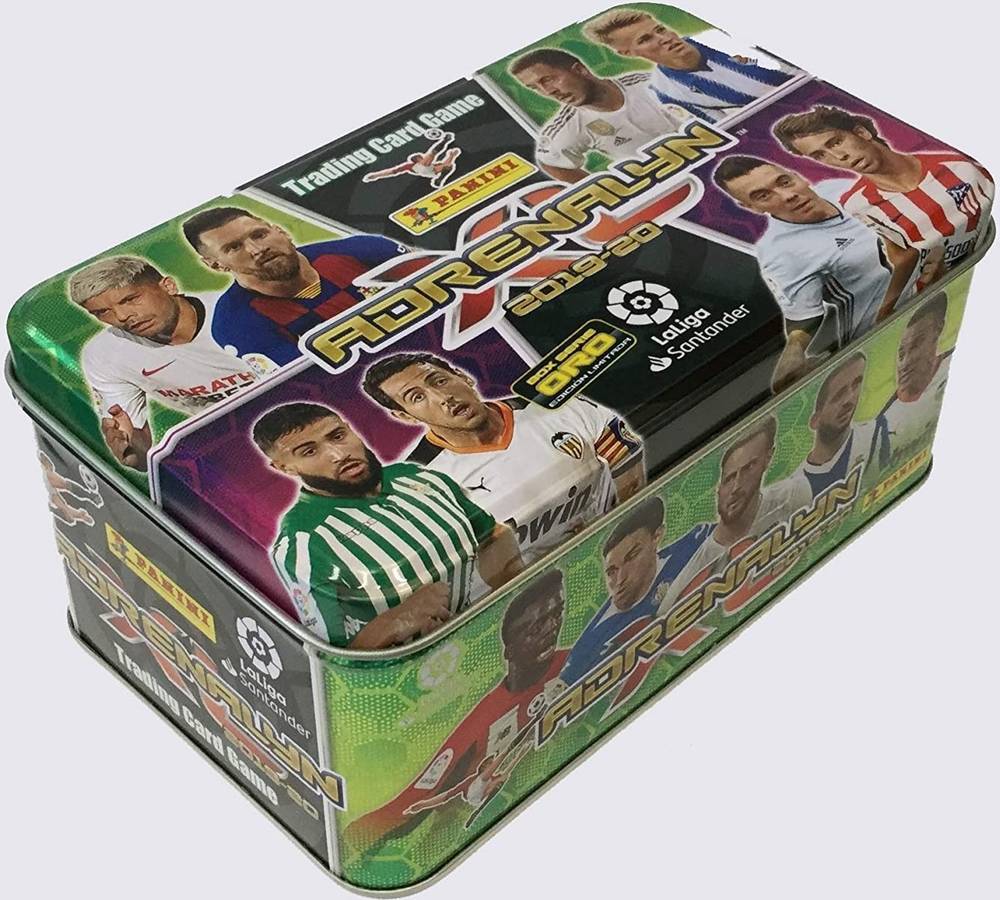 Tin Box Adrenalyn xl 20192020 2020 conjunto de tarjetas panini