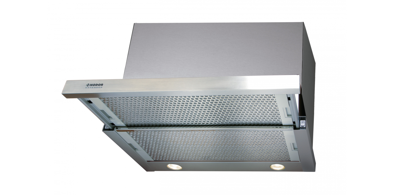 Campana NODOR Extender Plus 600 X (645 m3/h - 60 cm - Inox)