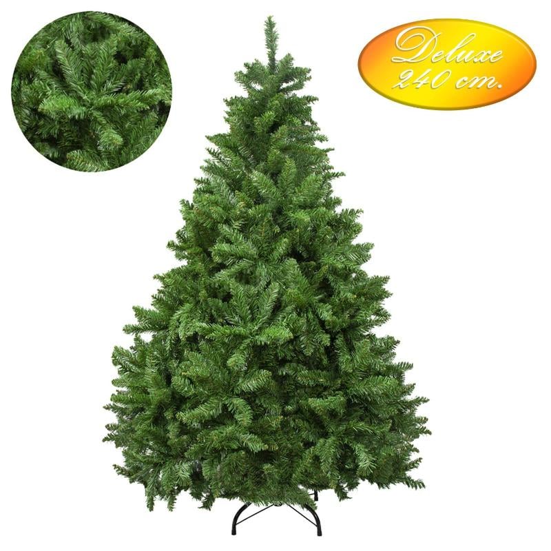 Arbol de navidad deluxe 240 cm. 2136 ramas pvc