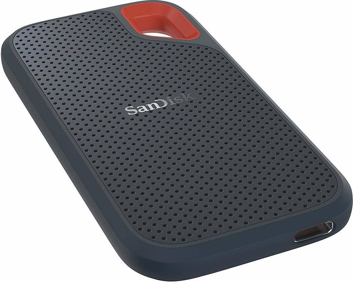 Disco SSD Externo SSD SANDISK Extreme Portable (2 TB - USB 3.1 - 550 MB/s)