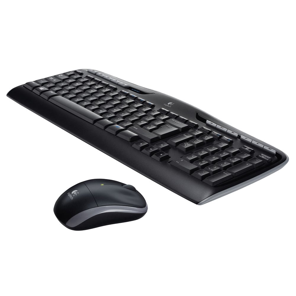 Teclado + Ratón LOGITECH Mk330 (Inalámbrico - Óptico)