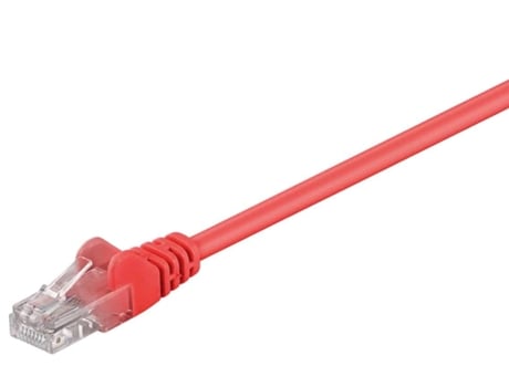 Cable Patch Cat 5E U/Utp Rojo 0,50 Metros – GOOBAY