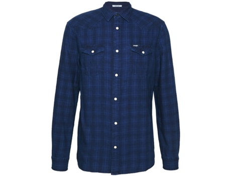 Camisa de Hombre WRANGLER Ocidental Azul (M)