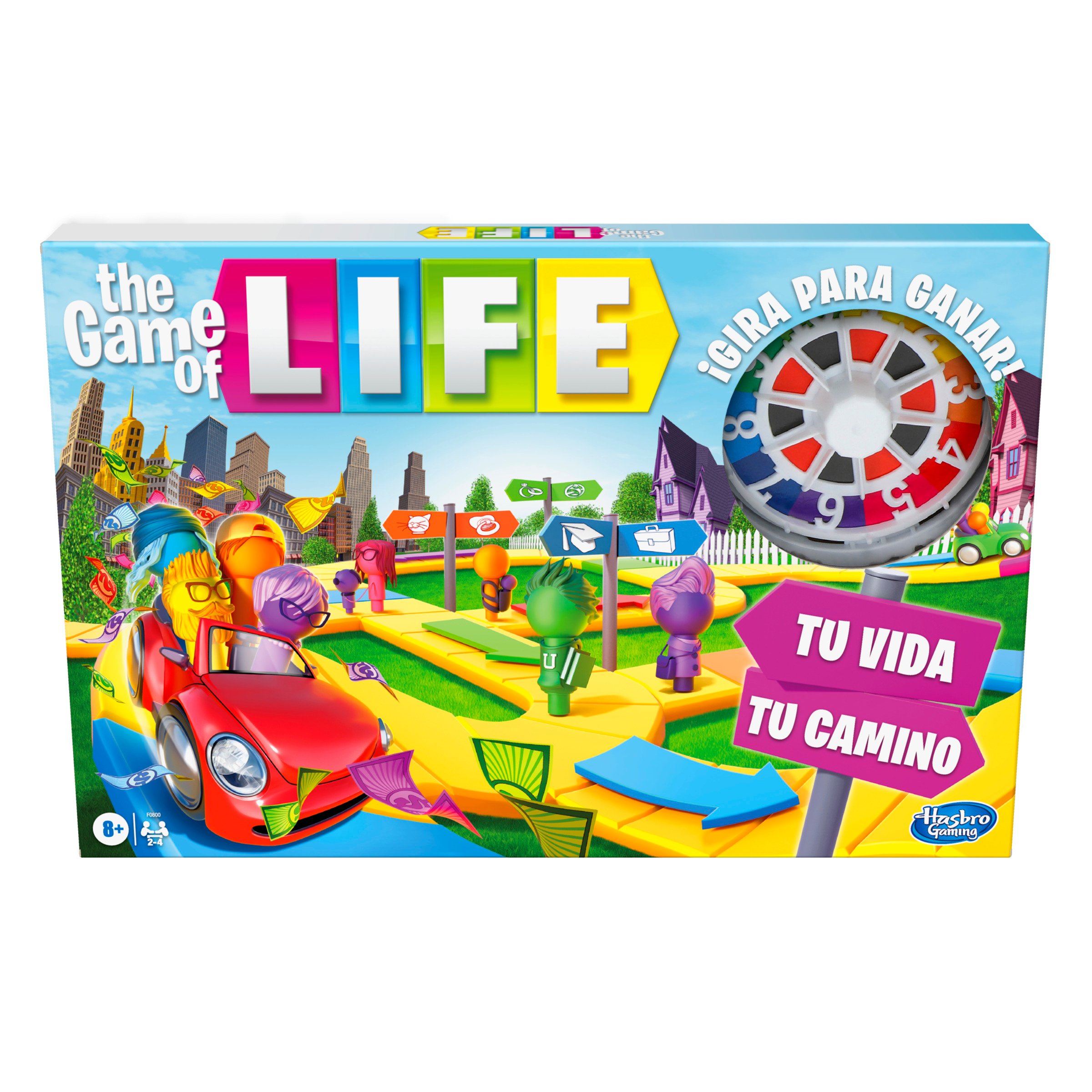 Juego de Mesa HASBRO Game of Life (Edad Mínima: 8 años)