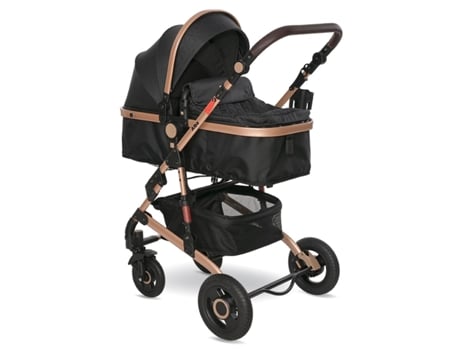 Carrito De Bebé Dúo Convertible Alba Premium De LORELLI Black