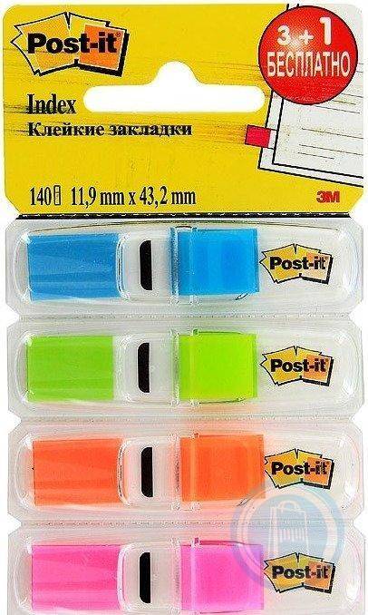 Postit 70005040152 Dispensador 3+1 1 2 indices 683 index 11x43 4