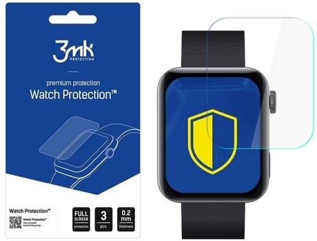 Protector Cristal Templado Xiaomi Mi Watch 3MK Flexible