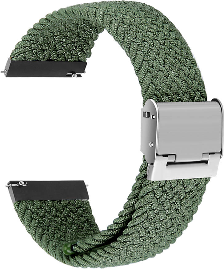 Correa ANTIIMPACTO Trenzada Ajustable para Samsung Galaxy Watch 4 classic 46mm Verde