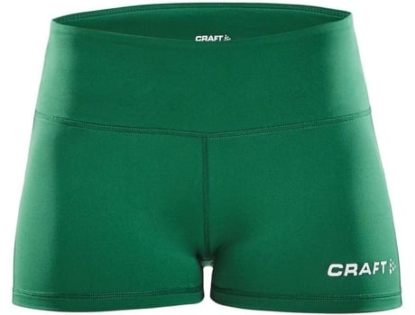 Pantalones para Mujer CRAFT Squad Hot Verde para Fitness (M)