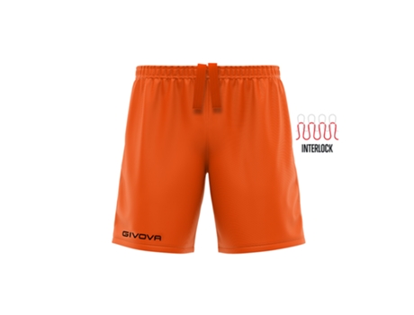 Pantalones Cortos de Fútbol para Niño Unisex GIVOVA (4XS - Naranja)