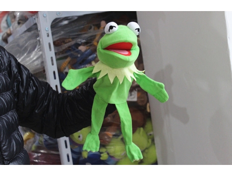 Títere de Mano de Peluche de Felpa Bebé Kermit