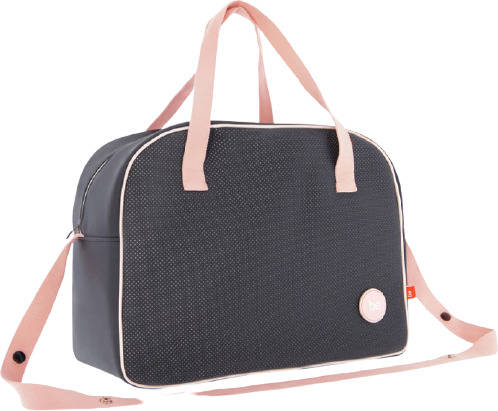 Bolso Maternal Prome urbany rosa 18x44x33 cm de