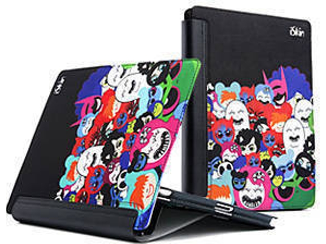 Funda iPad ISKIN Happy Friends Multicolor