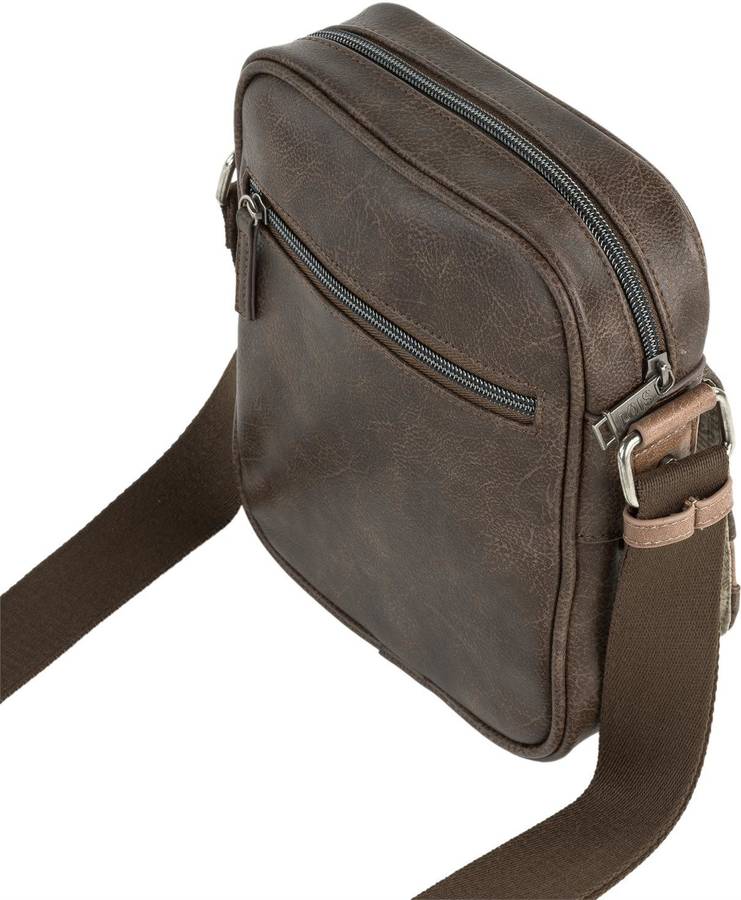 Bandoleras Hombre Bolso de material piel ajustable mano ideal para uso diario 310221 lois 22x18x6