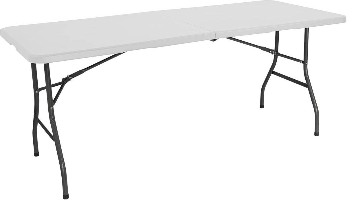 Mesa Plegable GH91 Rectangular Blanca Catering 180Cm