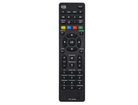 Mando TV CROWNED (RcG008 Media Player Lg Shp Hisence Sony)