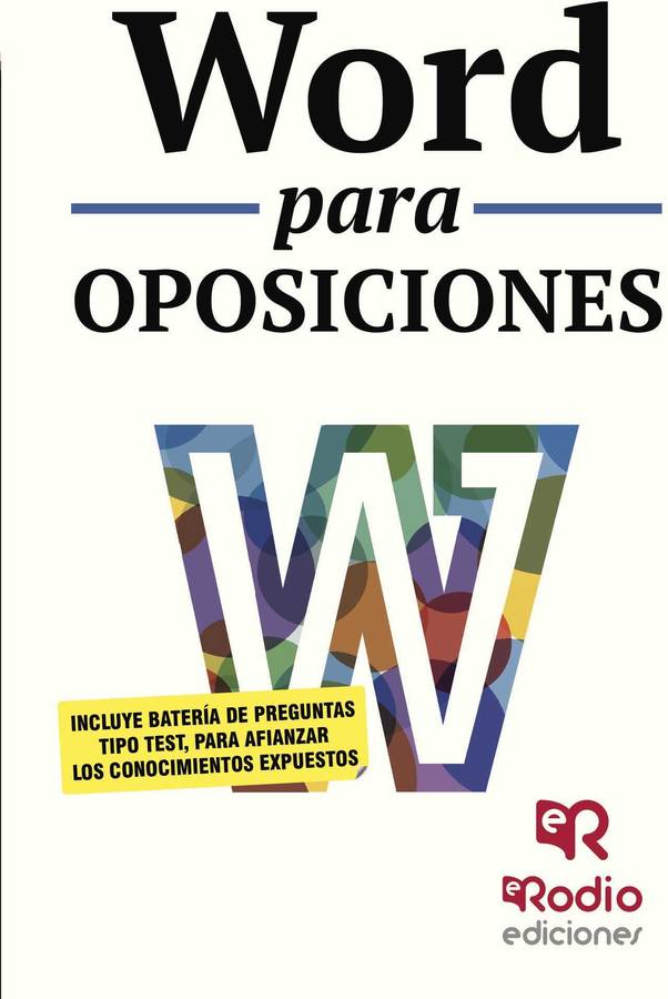 Word Para Oposiciones tapa blanda libro de varios autores español 2016