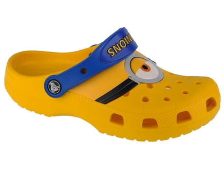 Zuecos Niño CROCS (34/35 - Sintético - Amarillo)