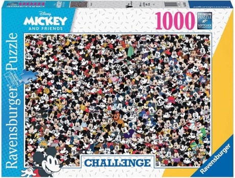 Puzzle RAVENSBURGUER Mickey Challenge (Edad Mínima: 8 Anos - 1000 Piezas)