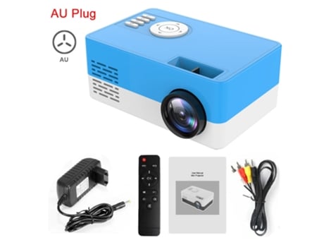 Mini Proyector J15 SLOWMOOSE 1080P Hdmi Usb Mini Beamer[Au Azul]