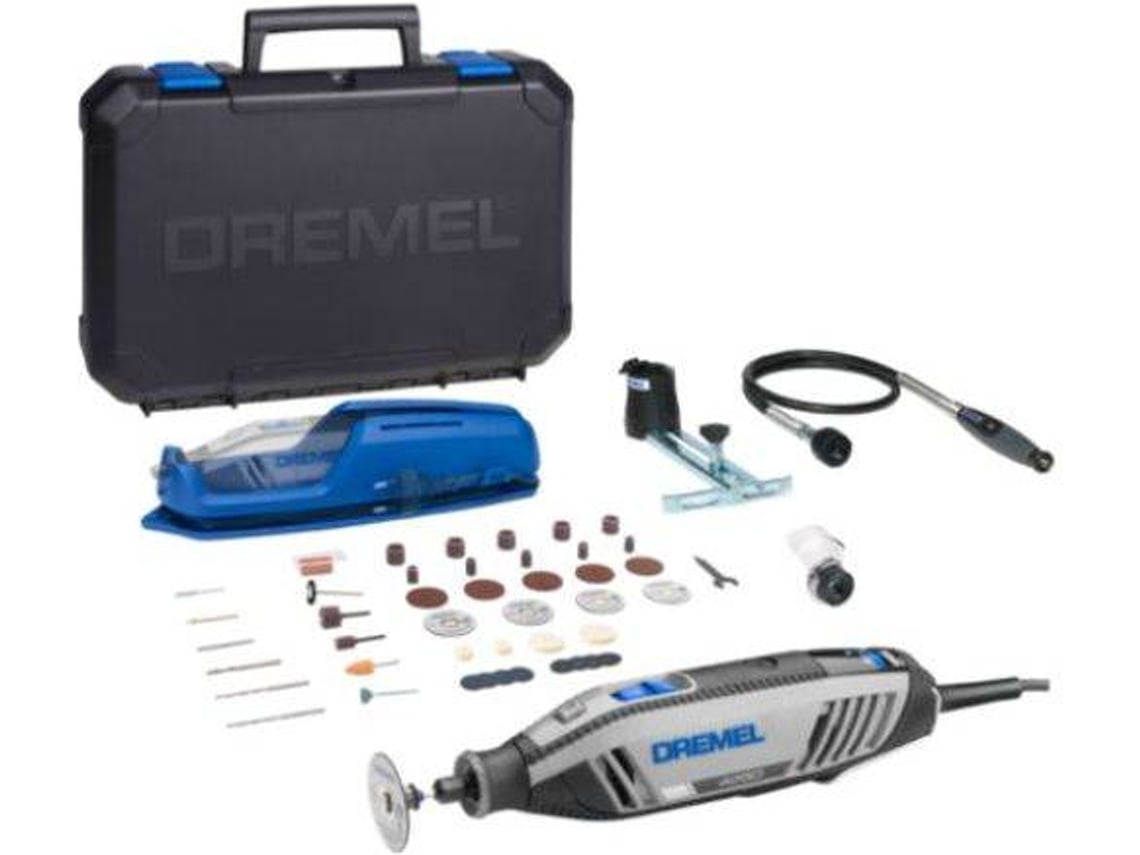 Dremel 4000 - Multiherramienta, 175 W, kit con 1 complemento, 45  accesorios, velocidad variable 5.000 - 35.000 rpm