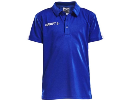 Polo de Hombre para Fútbol CRAFT Progre Piqué Azul (12/14 Años)