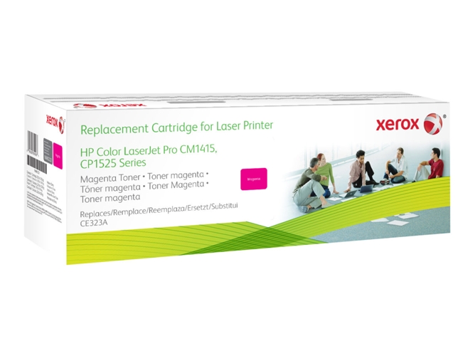 Tóner XEROX CE323a equivalente a HP 128A Magenta