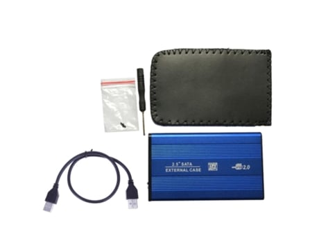 Caja de Protección SLOWMOOSE para Disco Duro Externo 2,5 Pulgadas USB 2.0 Azul