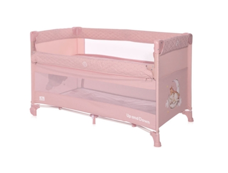 Cama de Viaje LORELLI Up and Down Mellow Rose Sleeping Animals