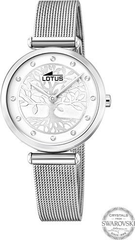 Reloj LOTUS Mujer (Acero - Plateado)