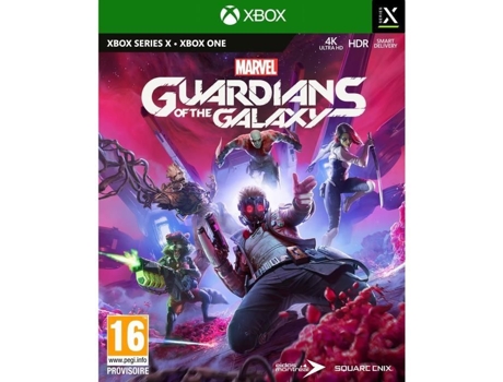 Guardianes De Marvel en El Juego Galaxy Xbox Series X y Xbox One