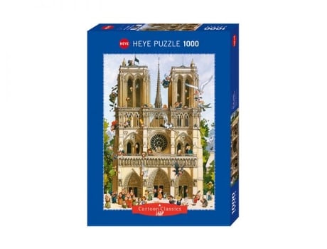 Puzzle 1000 pcs Loup Vive Notre Dame! (14 años)