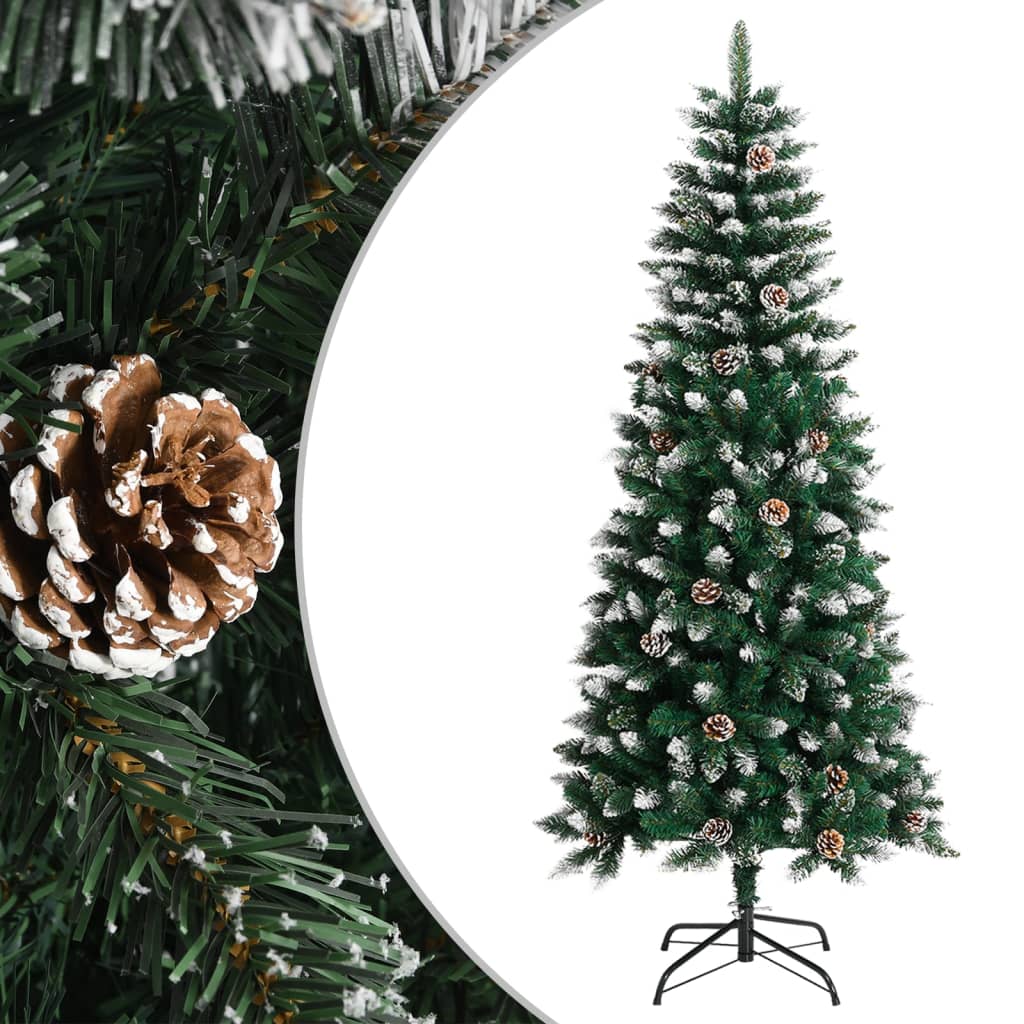 Árbol De Navidad Artificial Con Soporte VIDAXL (Verde - 150 Cm)