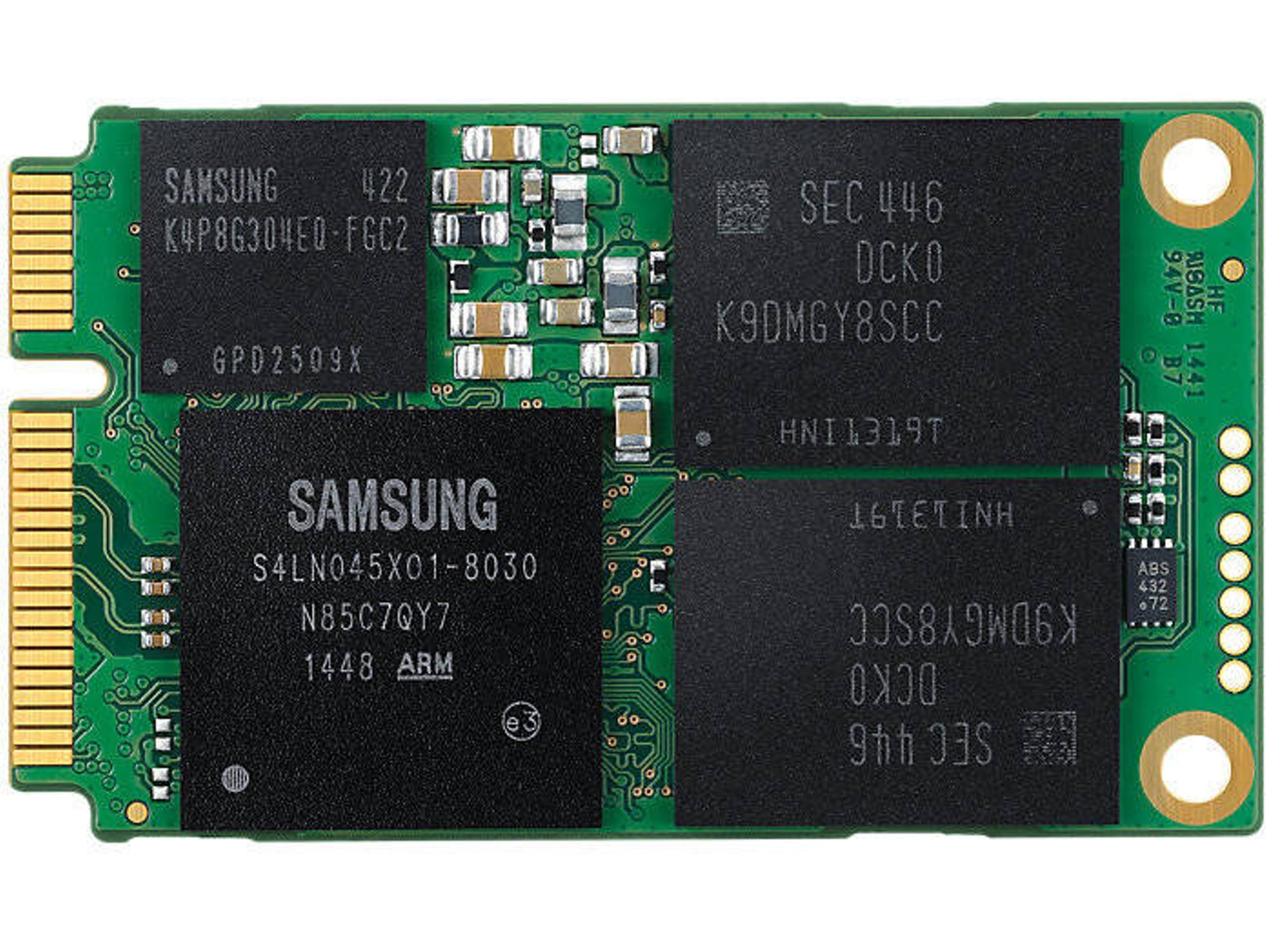 Disco SSD Externo SAMSUNG 1 TB M-SATA 3 Serie 860 EVO (1 TB - SATA - 550 MB/s)