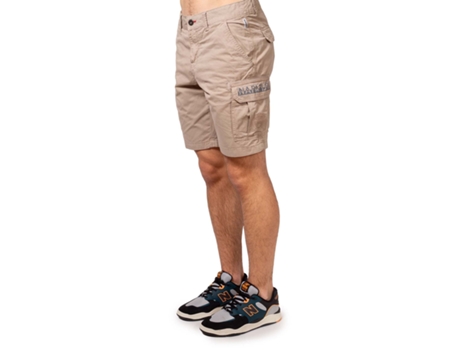 Bermuda de Hombre NAPAPIJRI Algodón Beige (numeric33)