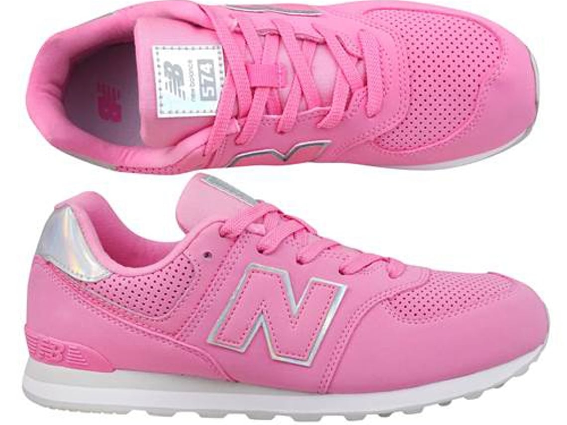 Deportivas new balance rosas best sale