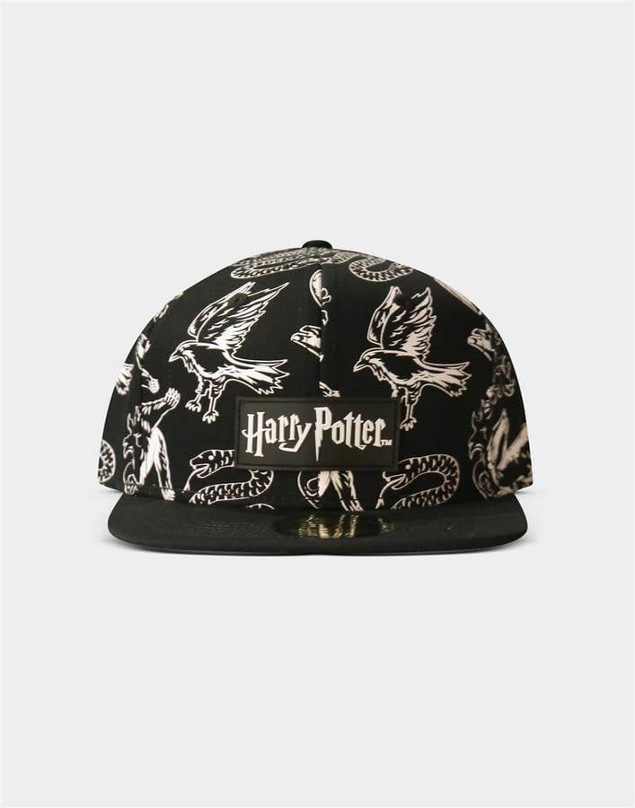 Gorra HARRY POTTER Harry Potter Símbolos B/N