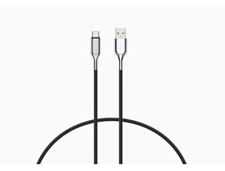 Cable Usb-C Inoxidable CYGNETT Acero Negro