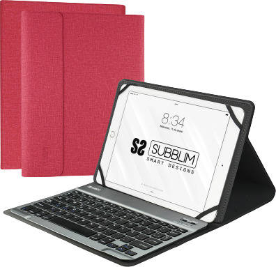 Tablet SUBBLIM Pro Bluetooth (Universal - 10.1'' - Rojo)