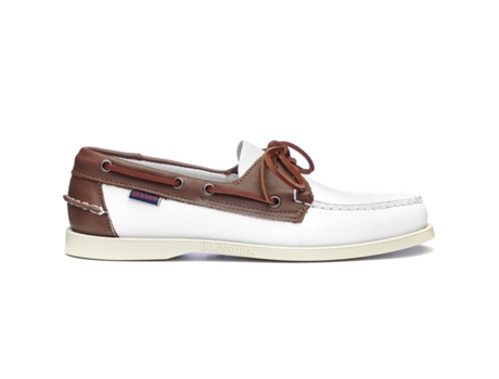 Zapatos SEBAGO Náuticos Docksides Blanco (44)