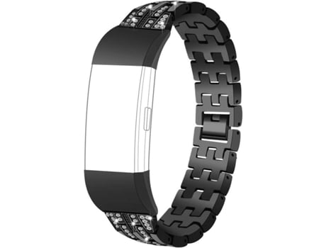 Correa AVIZAR Negra para FitBit Charge 2