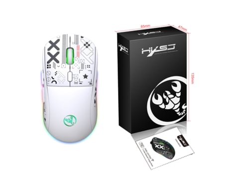 Ratón Gaming TRUMSEN T90 (Inalámbrico - 3600dpi - Blanco)